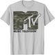 MTV Camouflage Logo Graphic T-Shirt - T-Shirt | Ash