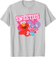 Sesame Street Valentine's Day Sweeties Elmo and Abby Cadabby T-Shirt - T-Shirt | Ash