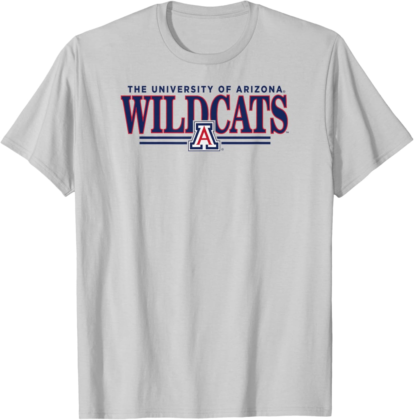 Arizona Wildcats Regalia Gray Officially Licensed T-Shirt - T-Shirt | Ash