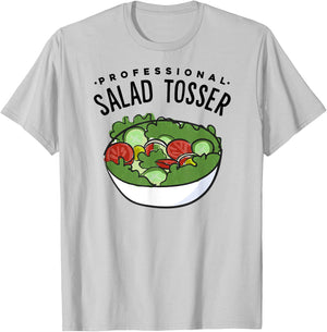 Professional Salad Tosser T-Shirt - T-Shirt | Ash