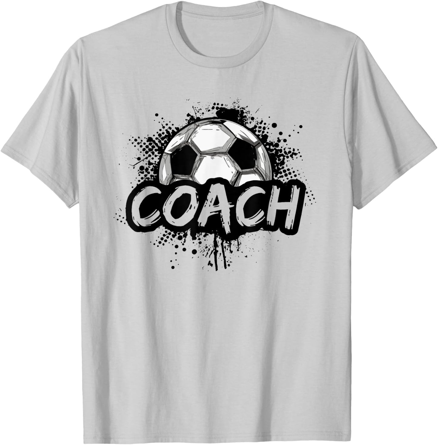 Soccer Coach Women Futbol T-Shirt - T-Shirt | Ash