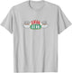 Friends Central Perk Café Vintage Logo T-Shirt - T-Shirt | Ash