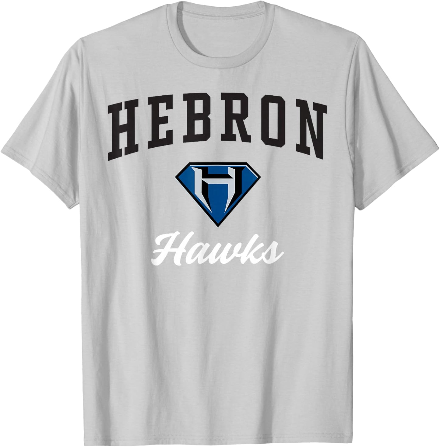 Hebron High School Hawks C3 T-Shirt - T-Shirt | Ash
