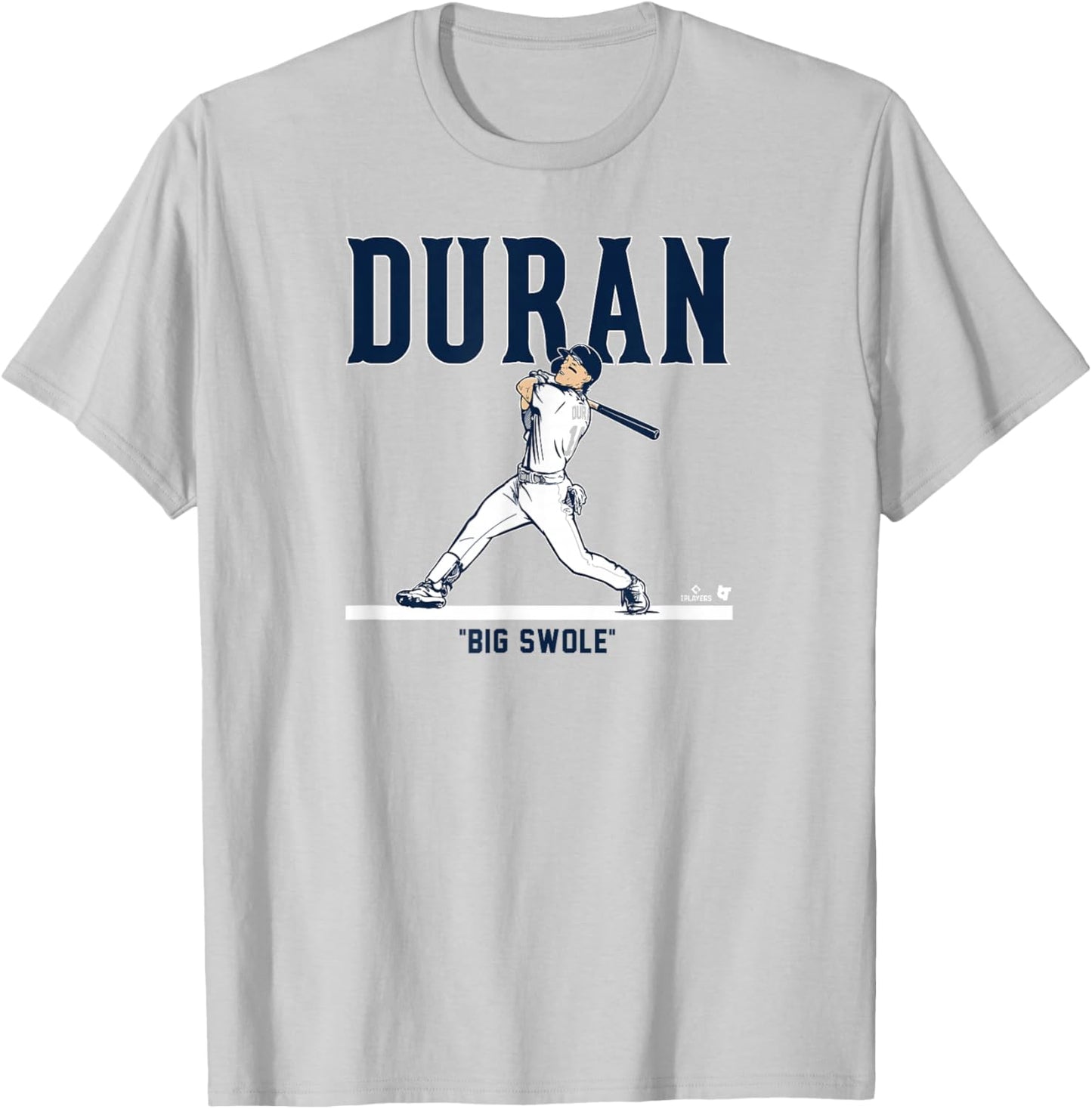 Jarren Duran - Big Swole - Boston Baseball T-Shirt - T-Shirt | Ash
