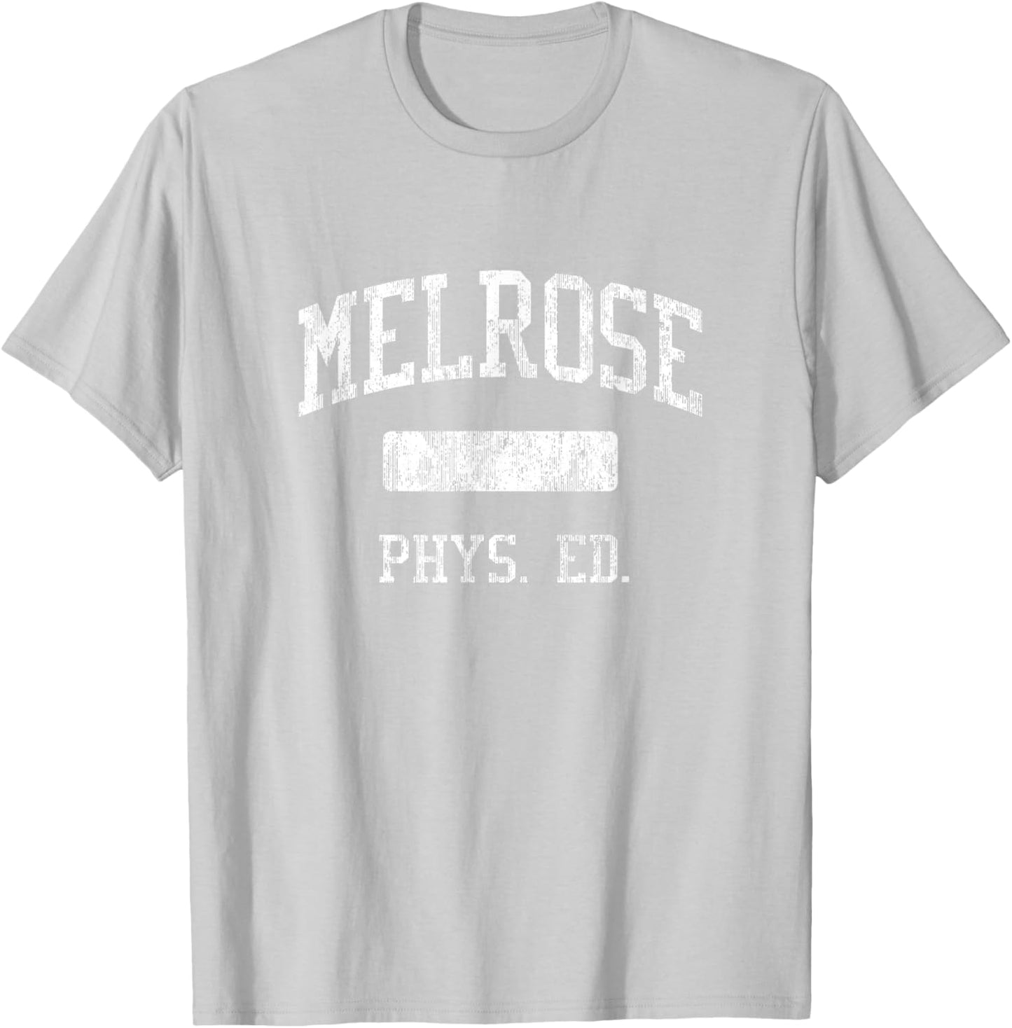 Melrose High School HS Melrose MA PHYS Ed T-Shirt - T-Shirt | Ash