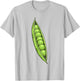 Peas In A Pod Costume Halloween Easy Cosplay Lazy DIY Outfit T-Shirt - T-Shirt | Ash