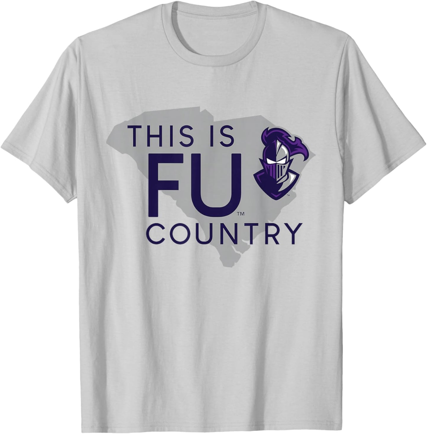 Furman Paladins | Official NCAA University Merch | FURCNTRY T-Shirt - T-Shirt | Ash