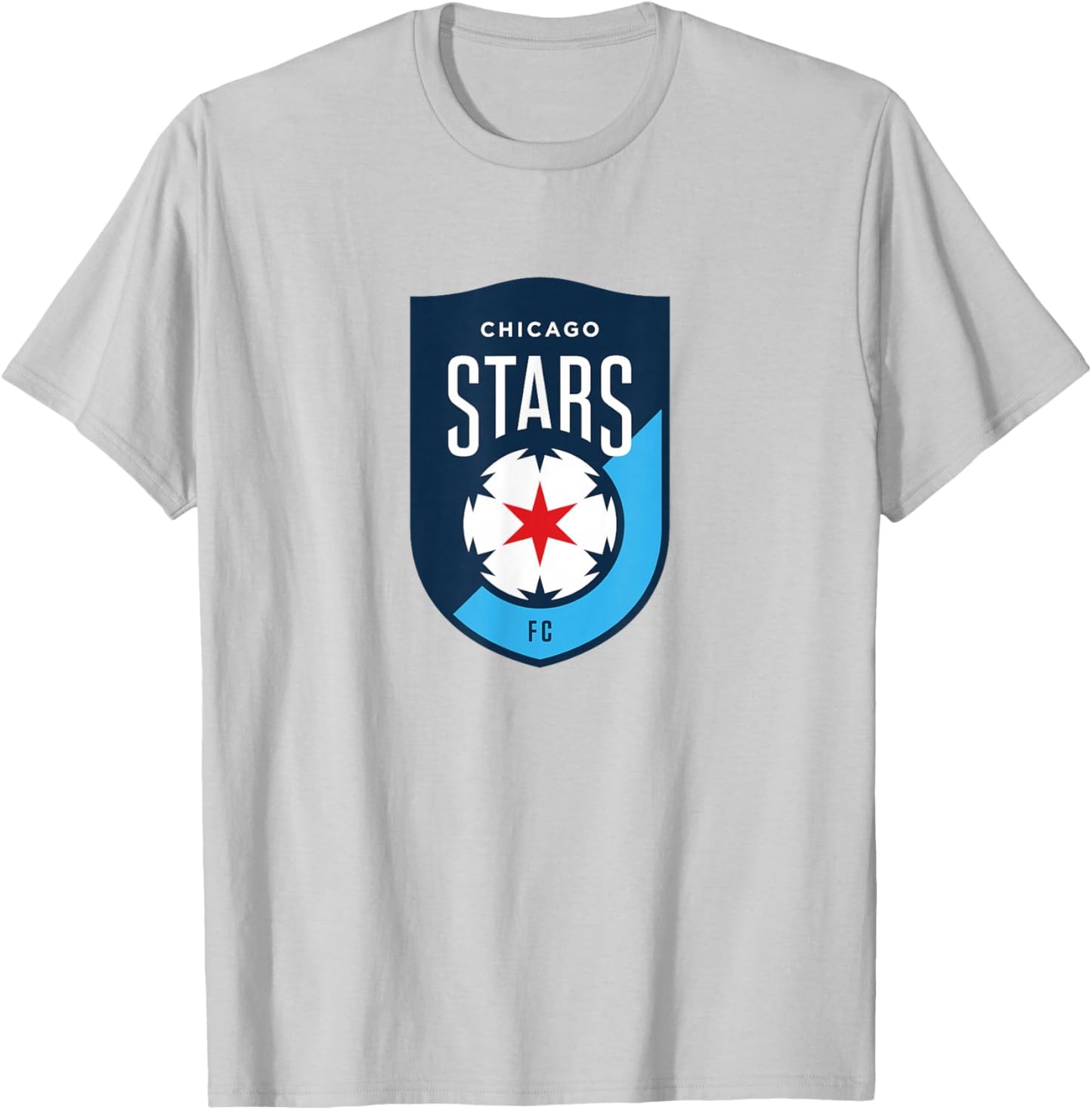 NWSL Chicago Stars FC T-Shirt - T-Shirt | Ash