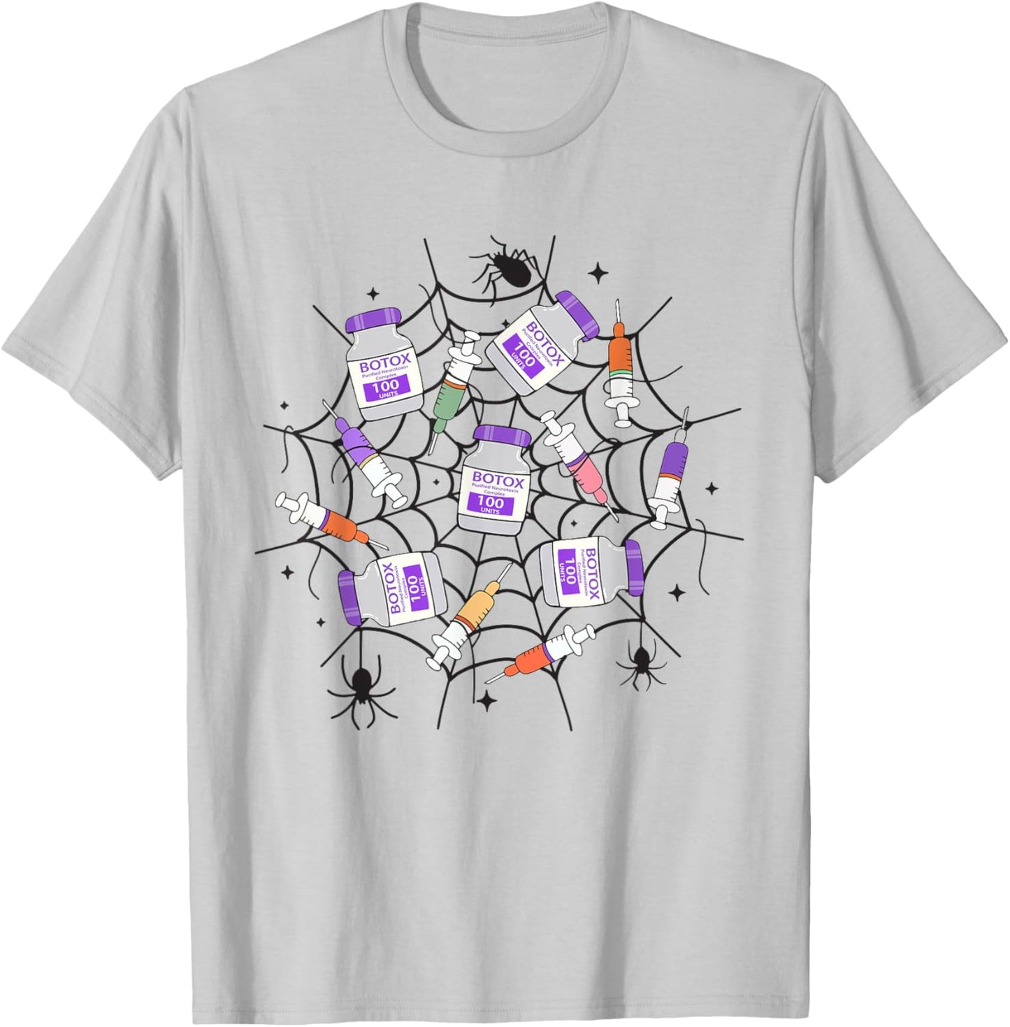 Botox Nurse Injector Halloween Filler Botox Dysport Dealer T-Shirt - T-Shirt | Ash
