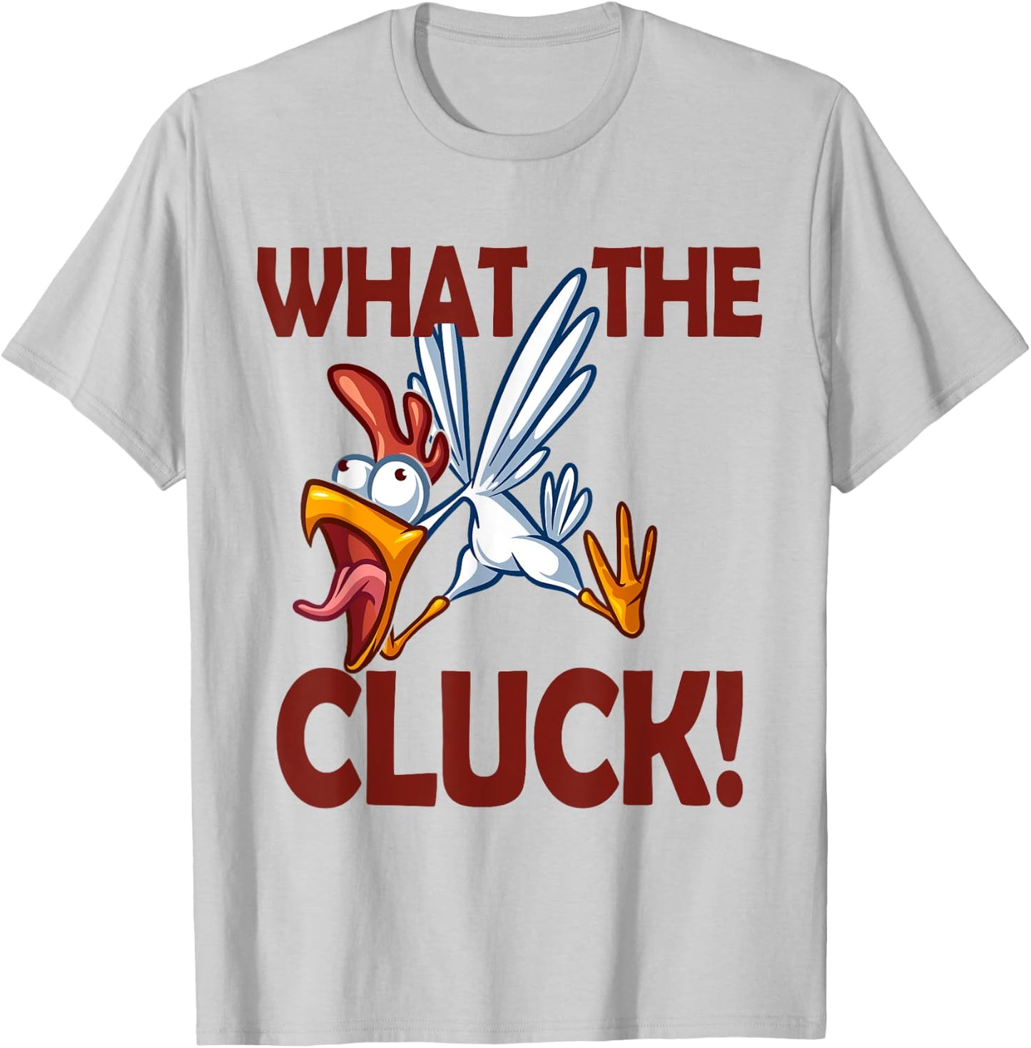 What The Cluck T-Shirt - T-Shirt | Ash