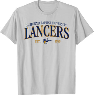 Cal Baptist Lancers | Official NCAA Merch | NCAFCBU05 T-Shirt - T-Shirt | Ash