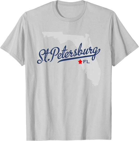 St Petersburg Florida - St Pete - Saint Petersburg T-Shirt - T-Shirt | Ash
