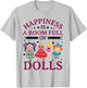 Collectible Doll Porcelain Doll Antique Doll Lover T-Shirt - T-Shirt | Ash