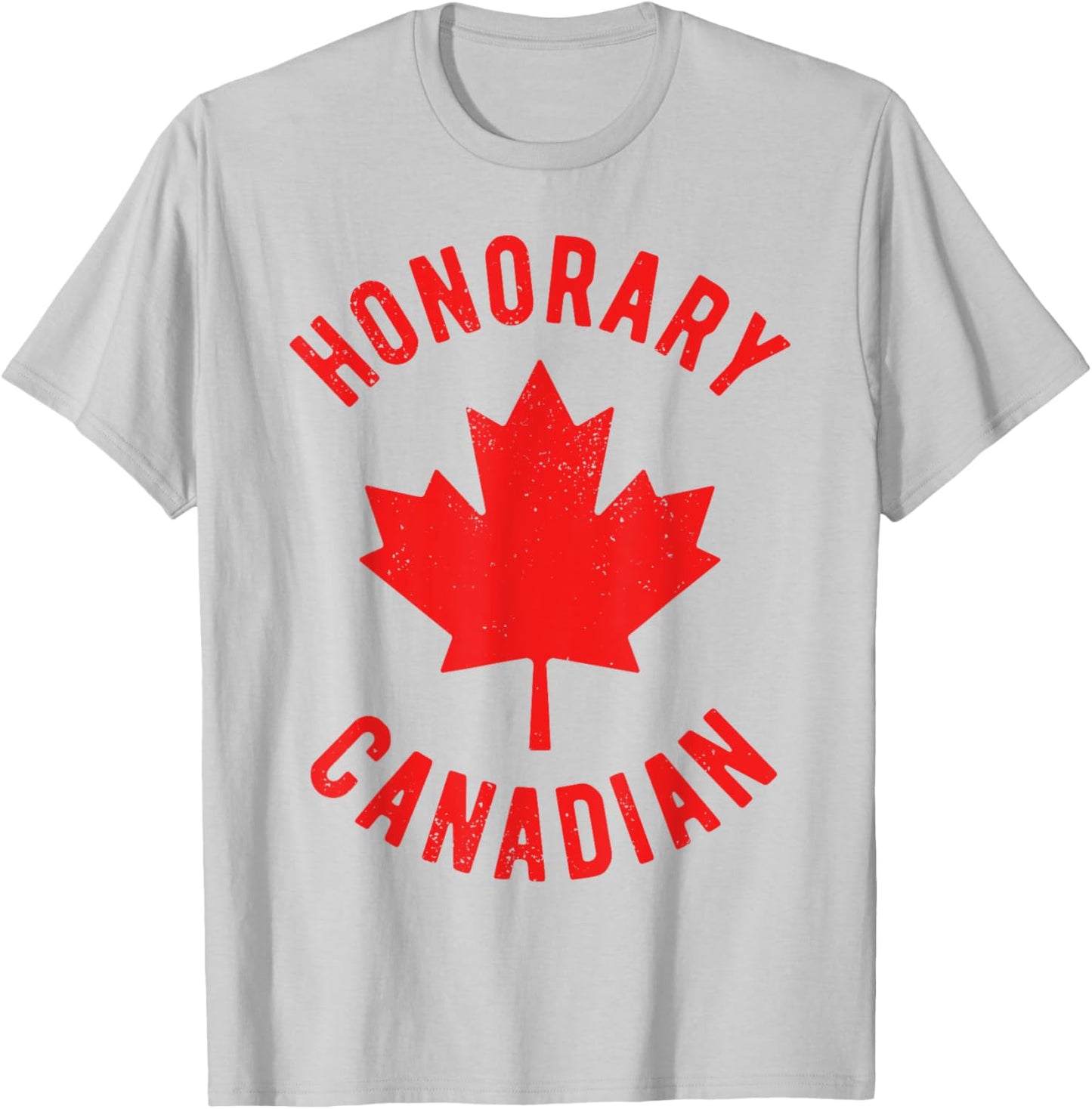 Honorary Canadian Canada Day Wedding Canadian Husband Wife T-Shirt - T-Shirt | Ash