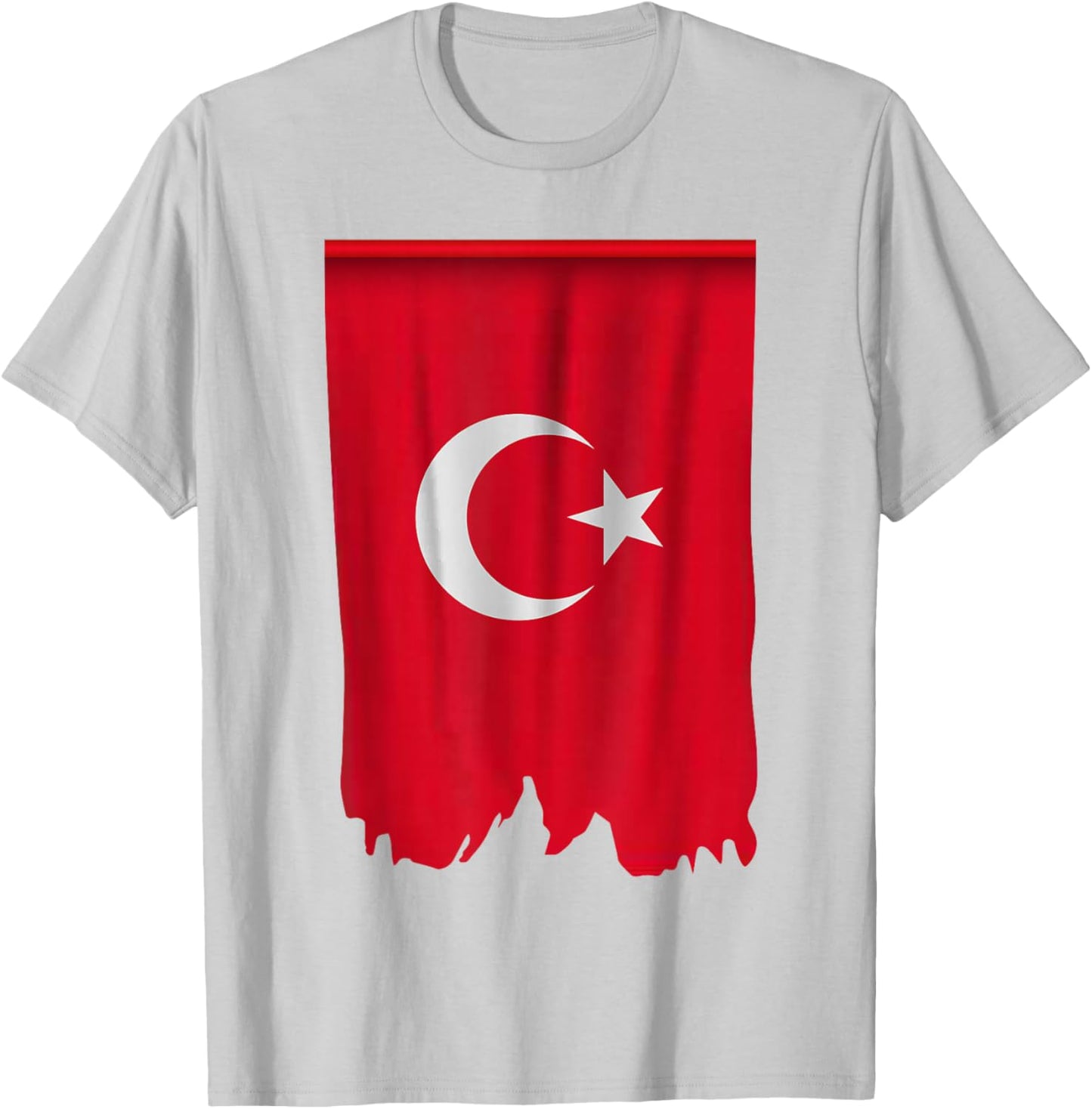Türkei Flagge Türk Bayragi Herren Türkei Kinder Türkiye T-Shirt - T-Shirt | Ash