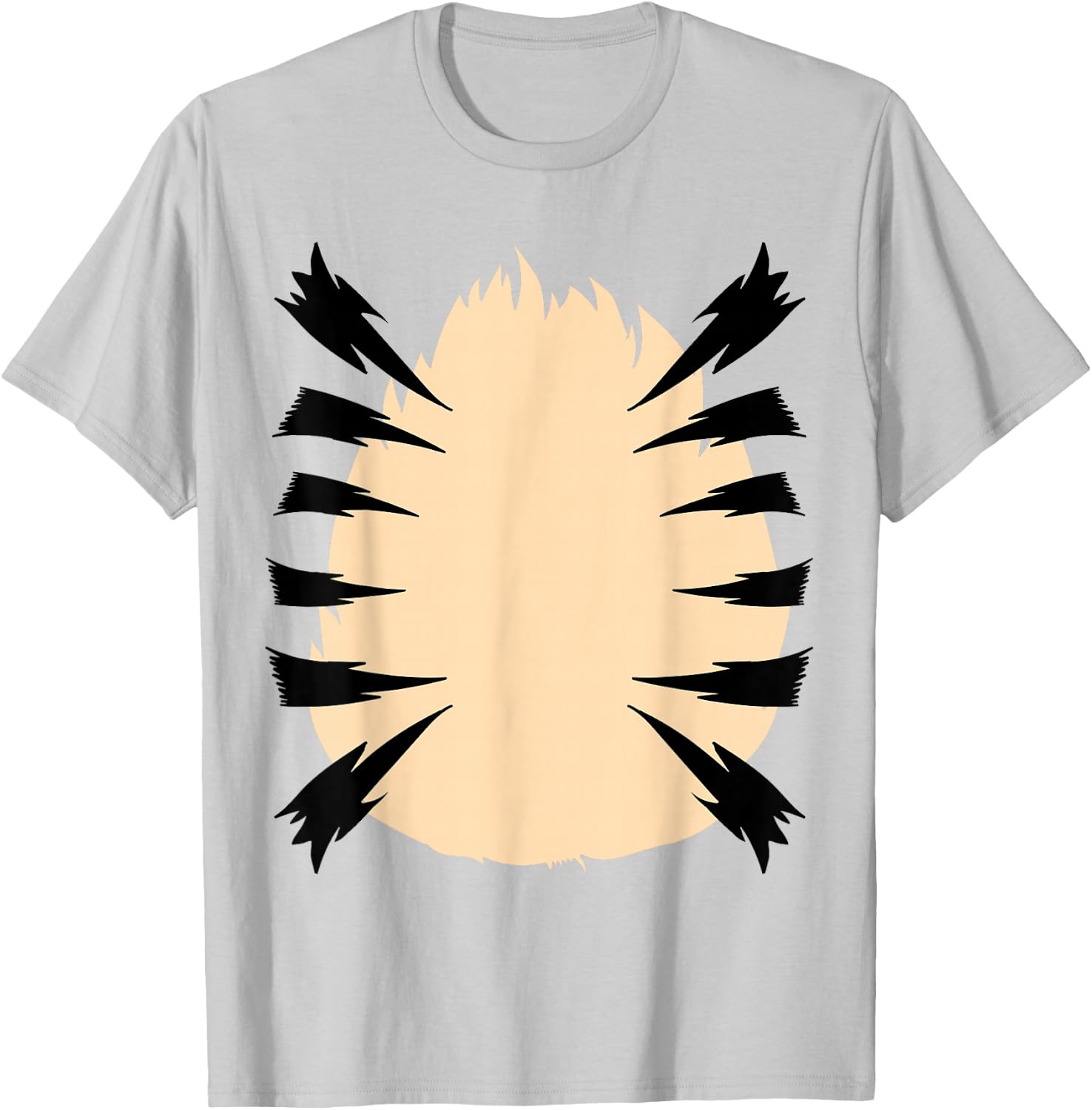 Orange Tiger Halloween costume, Cute Tiger pattern Christmas T-Shirt - T-Shirt | Ash