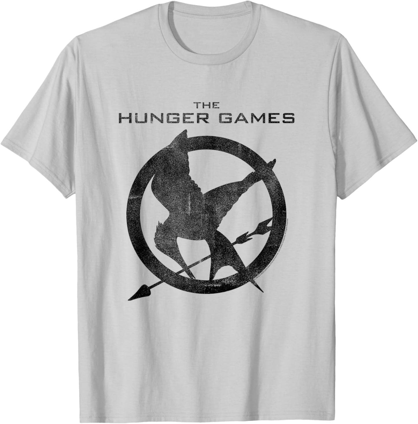 The Hunger Games Mockingjay Pin T-Shirt - T-Shirt | Ash