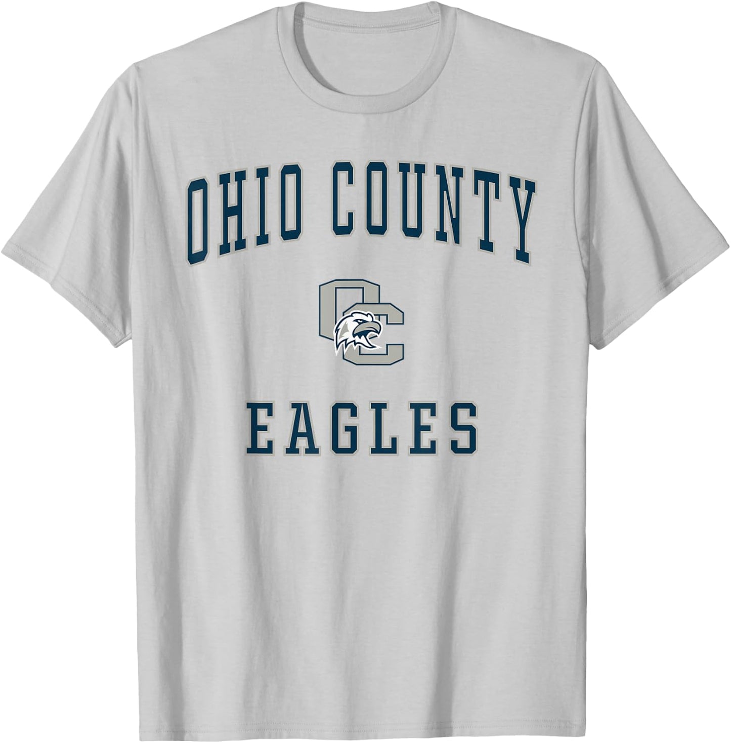 Ohio County High School Eagles T-Shirt - T-Shirt | Ash