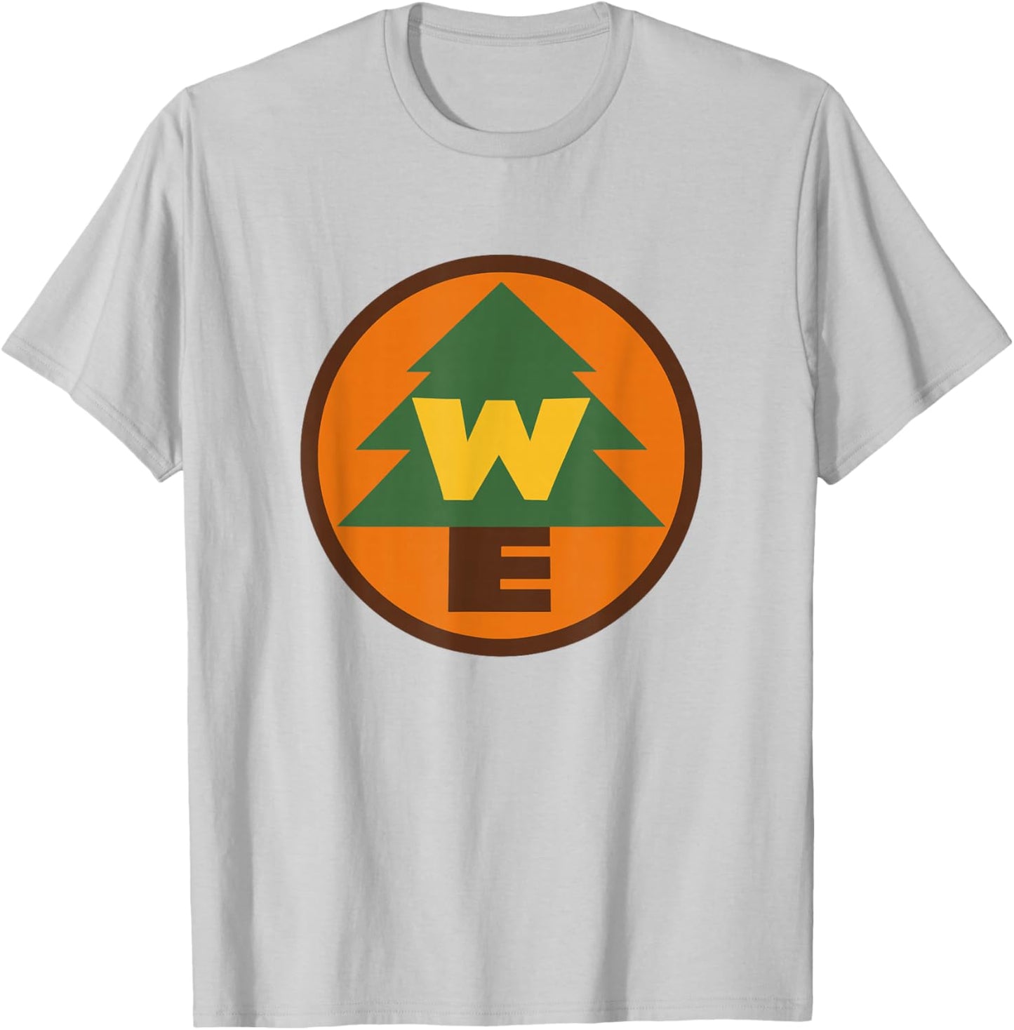 Disney Pixar Up Wilderness Explorer Big Chest Logo T-Shirt - T-Shirt | Ash
