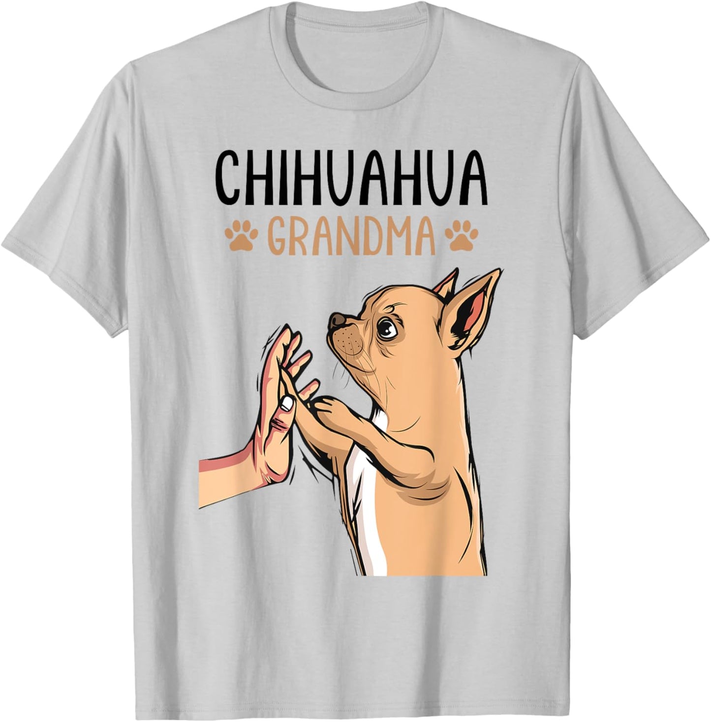 Chihuahua Grandma Funny Dog Mother´s Day Women T-Shirt - T-Shirt | Ash