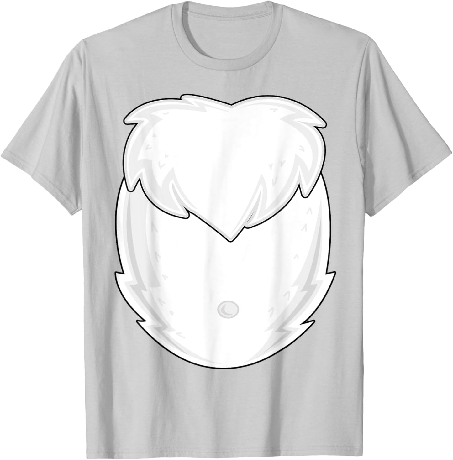 Easter Youth Bunny Costume Youth Easter Shirt Rabbit Belly T-Shirt - T-Shirt | Ash
