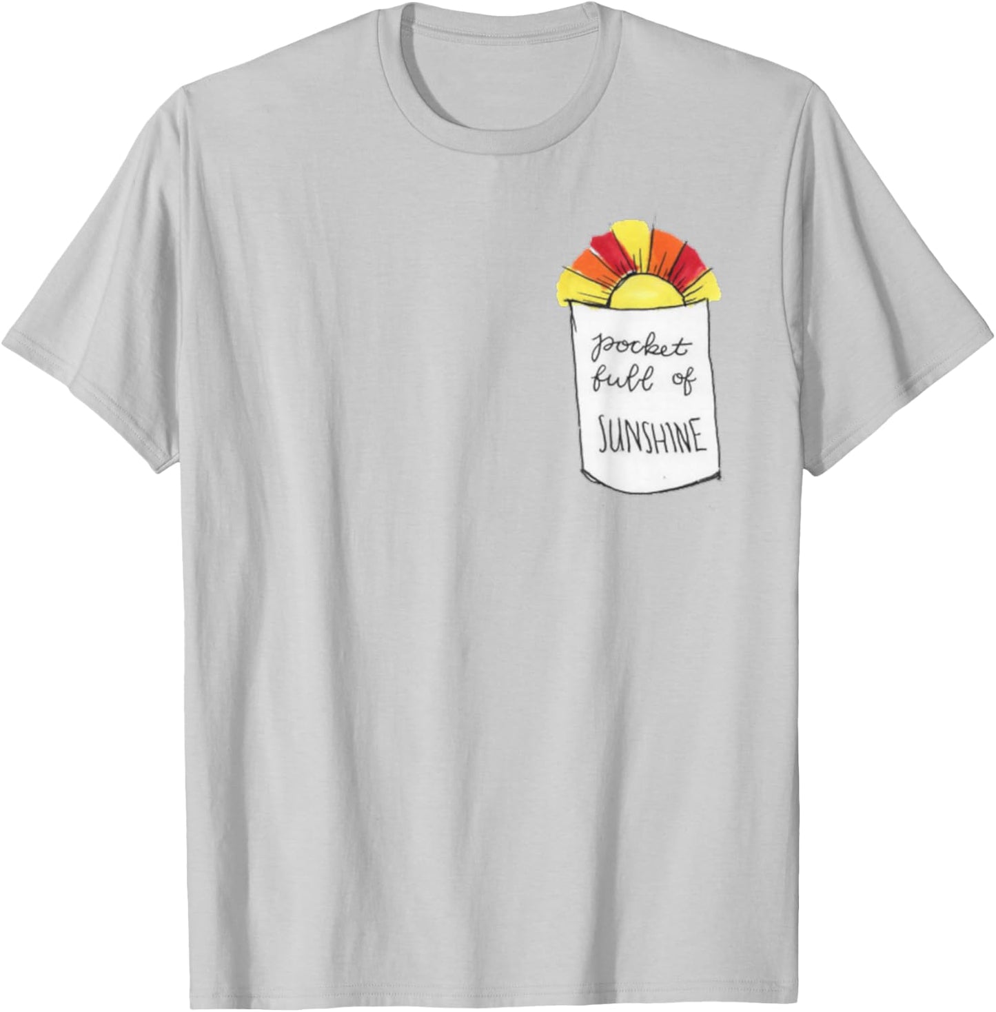 Pocket Full of Sunshine T-Shirt - T-Shirt | Ash
