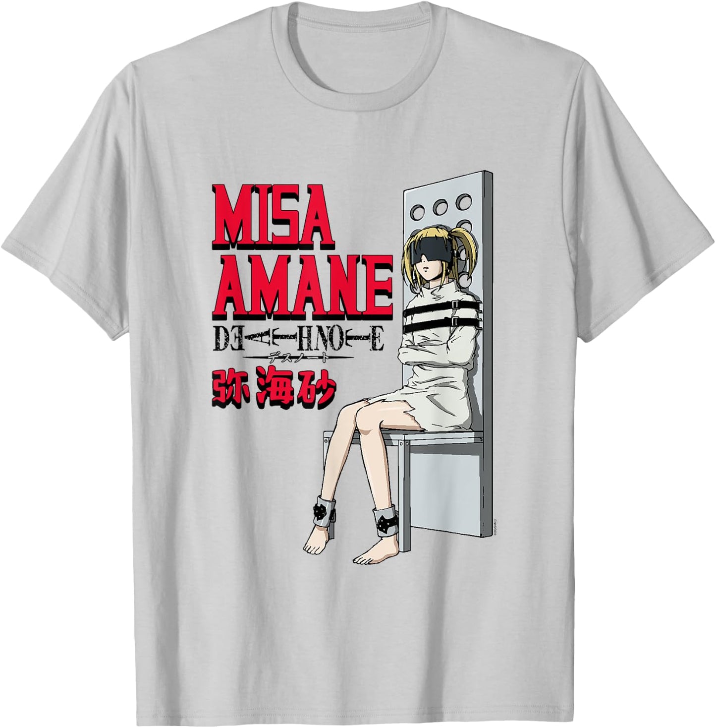 Death Note Misa Amane in Chair Anime T-Shirt - T-Shirt | Ash