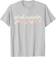 School Counselor Valentines Day Counseling Therapy Hearts T-Shirt - T-Shirt | Ash