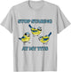 Bird Satire Dark Humor Sarcastic Weird Meme Joke Silly Funny T-Shirt - T-Shirt | Ash