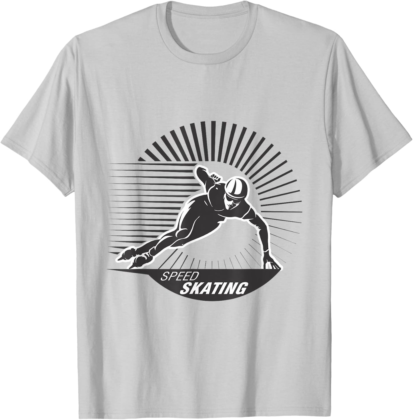 Born to Skate - Speed Skating Figure Skater Gift T-Shirt - T-Shirt | Ash