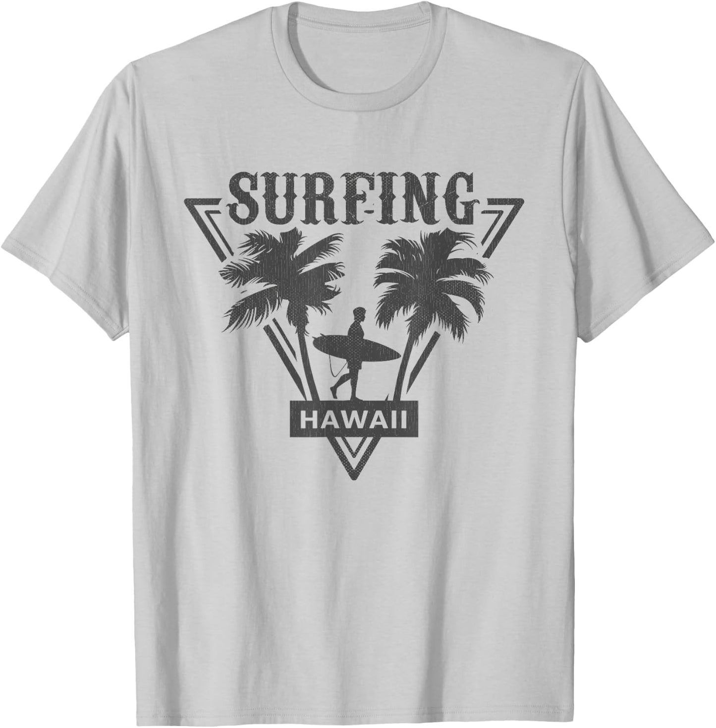 Surfing Clothes Surfing Accessories And Woman Aloha T-Shirt - T-Shirt | Ash