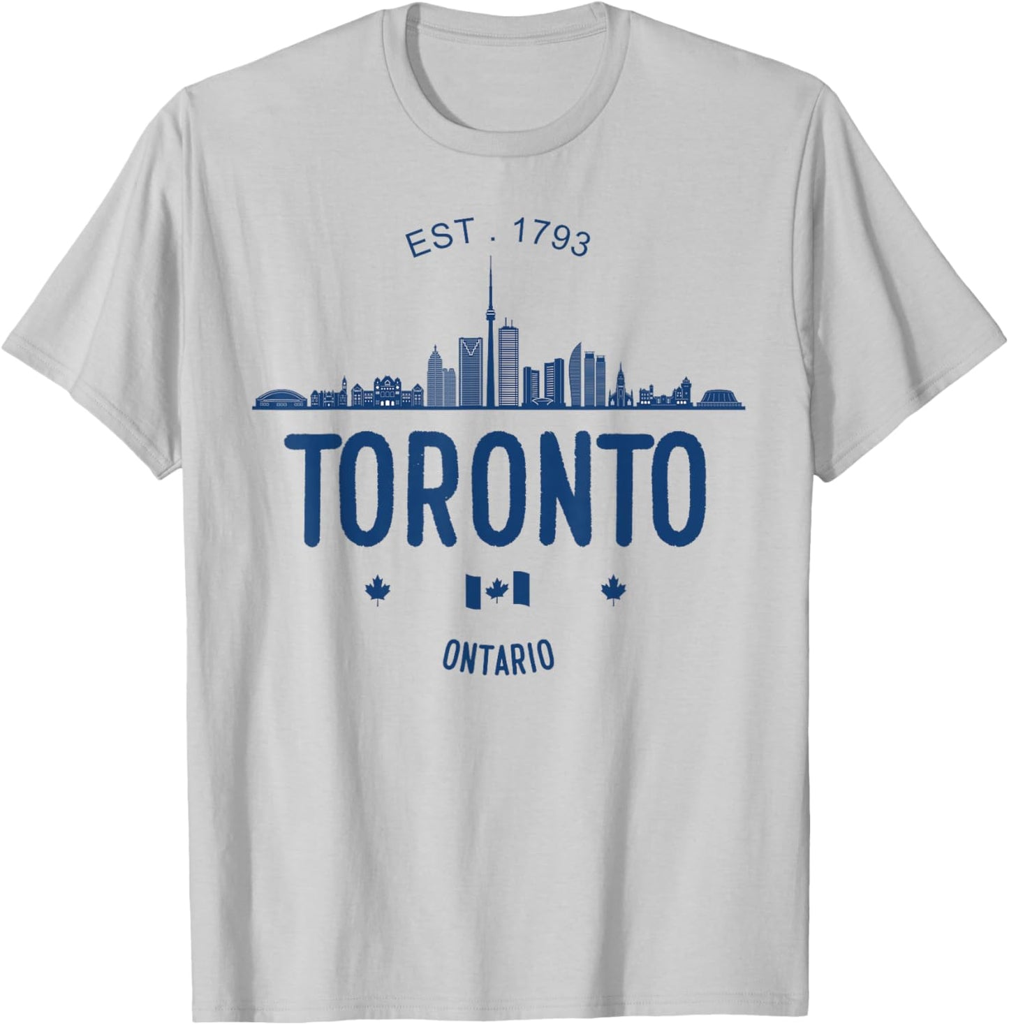 Skyline Toronto Canada T-Shirt - T-Shirt | Ash