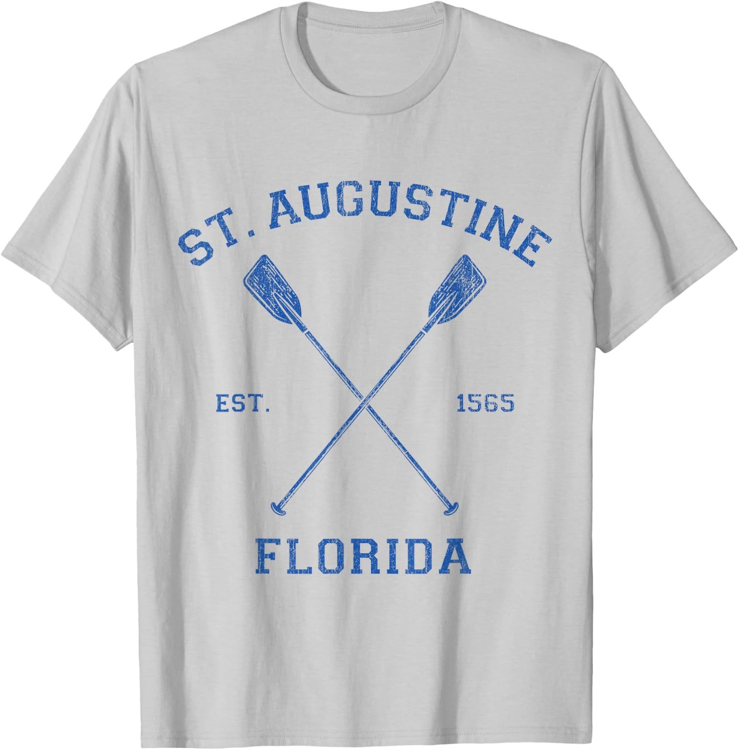 Vintage St. Augustine Florida Vacation T-Shirt - T-Shirt | Ash