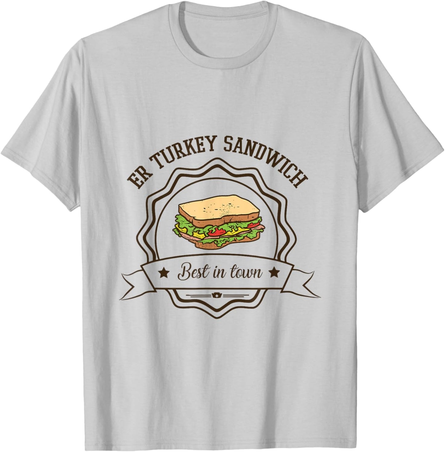 Funny Emergency Room ER Turkey Sandwich Emergency Nurse T-Shirt - T-Shirt | Ash