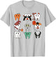 Funny Dental Halloween Dentist Hygiene Ghost Spooky Season T-Shirt - T-Shirt | Ash