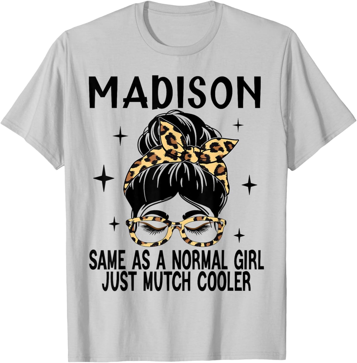 MADISON Costume Cute Definition Personalized Name MADISON T-Shirt - T-Shirt | Ash
