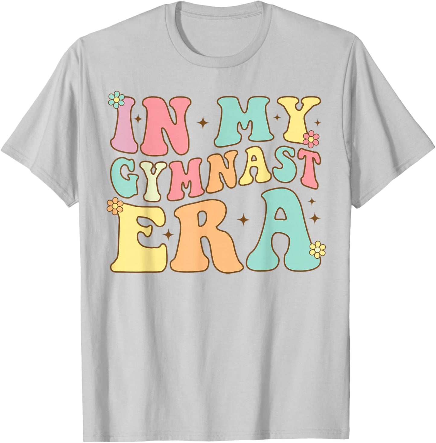 Groovy In My Gymnast Era Gymnast Gymnastic T-Shirt - T-Shirt | Ash