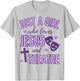 Just A Girl Who Loves Jesus and Theatre Acting Christian T-Shirt - T-Shirt | Ash