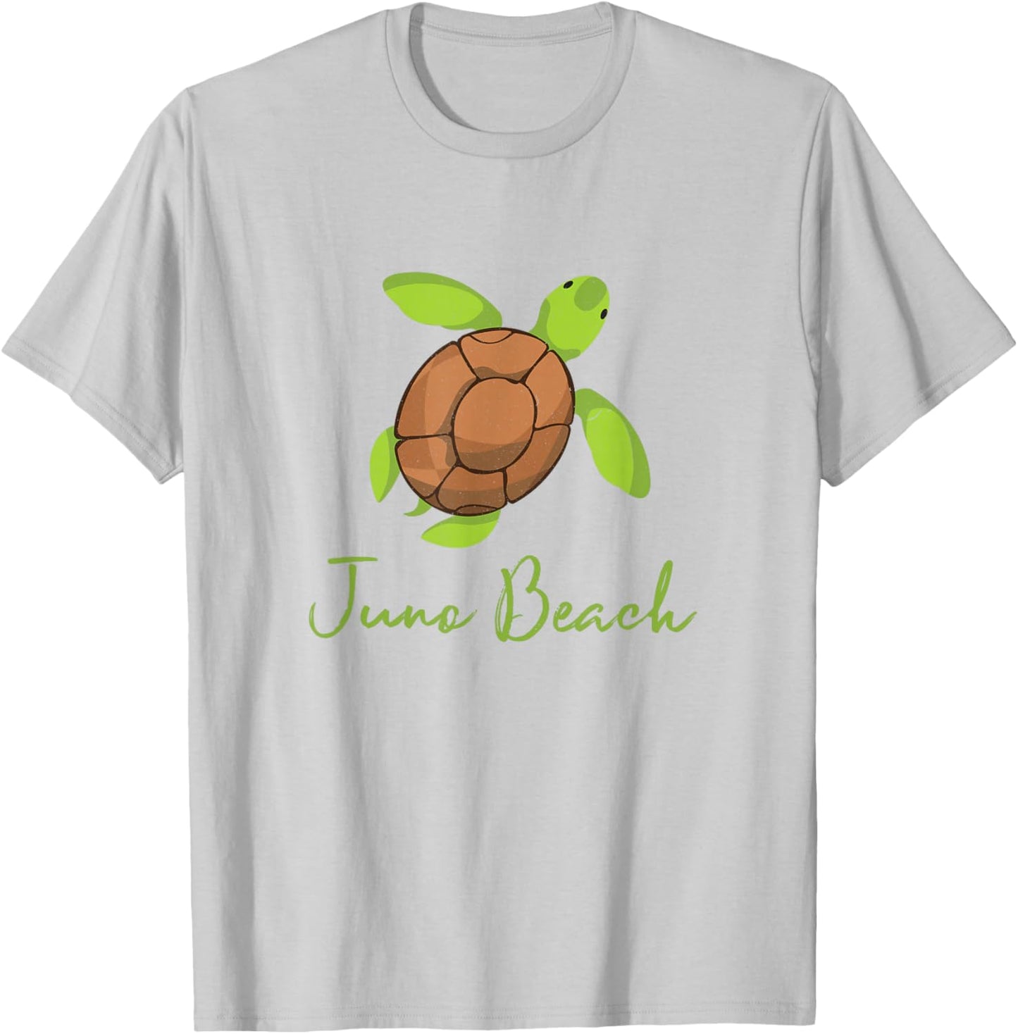 Juno Beach Florida Coastal Wildlife Loggerhead Turtle T-Shirt - T-Shirt | Ash