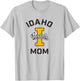 University of Idaho Vandals Arched Mom T-Shirt - T-Shirt | Ash