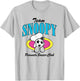 Peanuts - Team Snoopy Soccer T-Shirt - T-Shirt | Ash