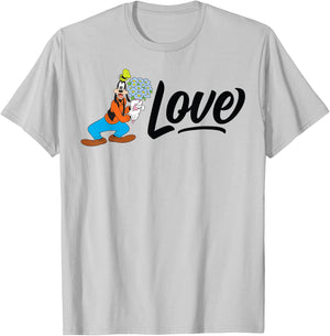 Disney - Goofy Valentine Love T-Shirt - T-Shirt | Ash
