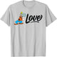 Disney - Goofy Valentine Love T-Shirt - T-Shirt | Ash