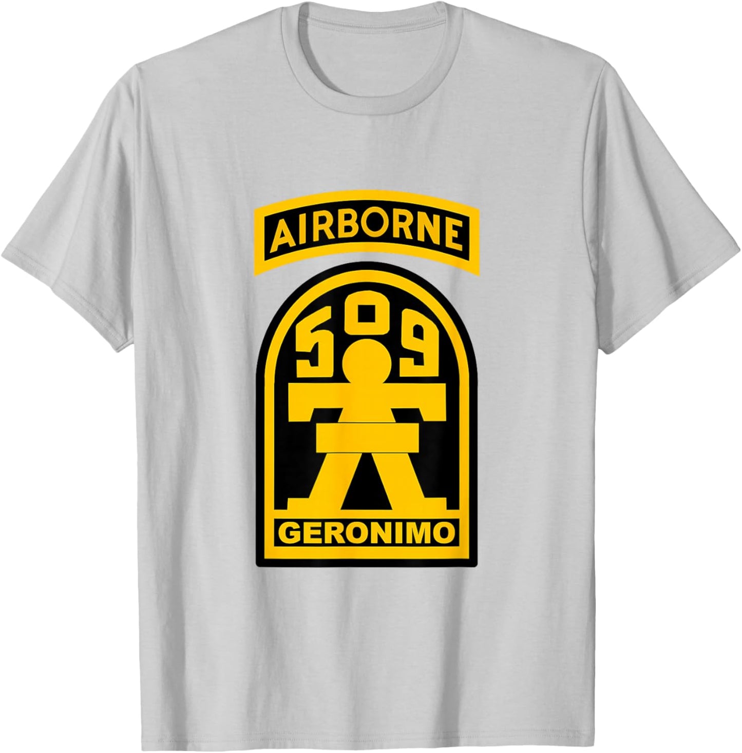 509th Airborne Parachute Infantry Regiment Paratrooper T-Shirt - T-Shirt | Ash