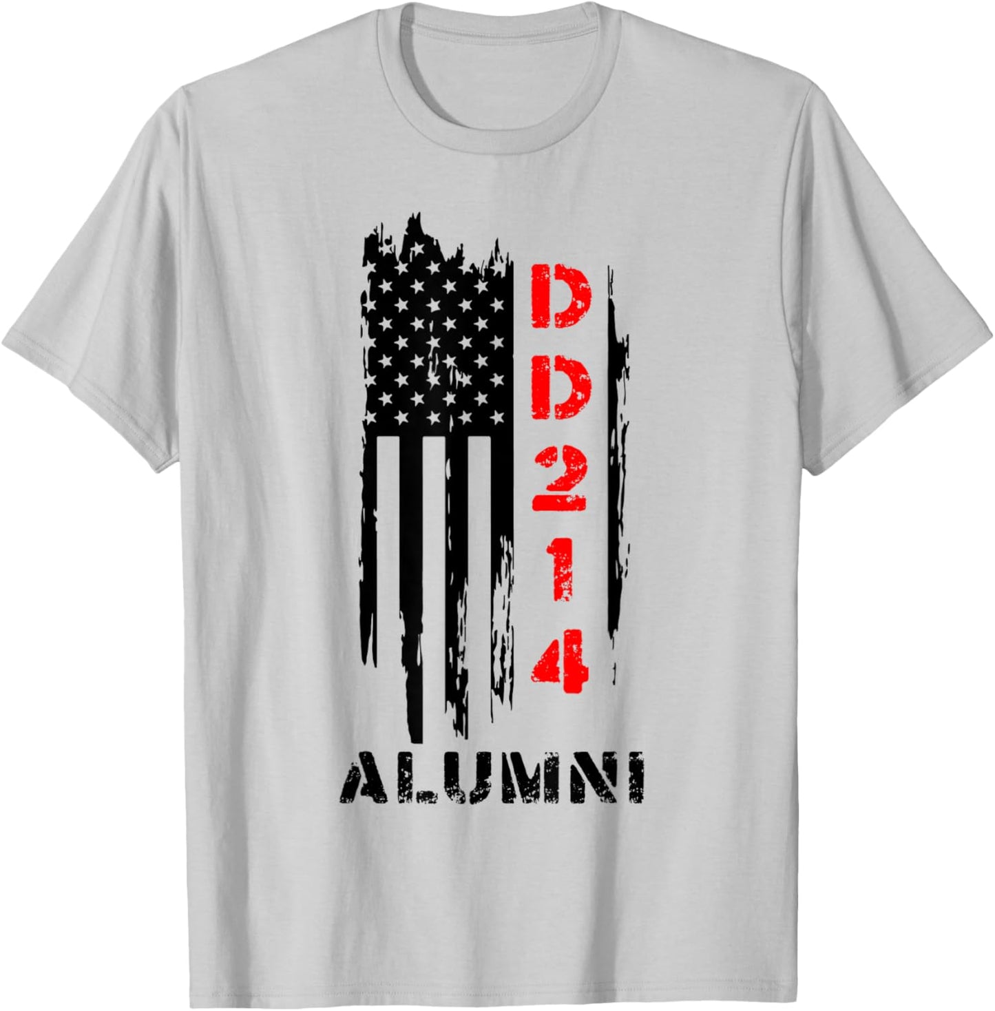 US DD214 United States Air Proud Alumni Elite Veteran T-Shirt - T-Shirt | Ash