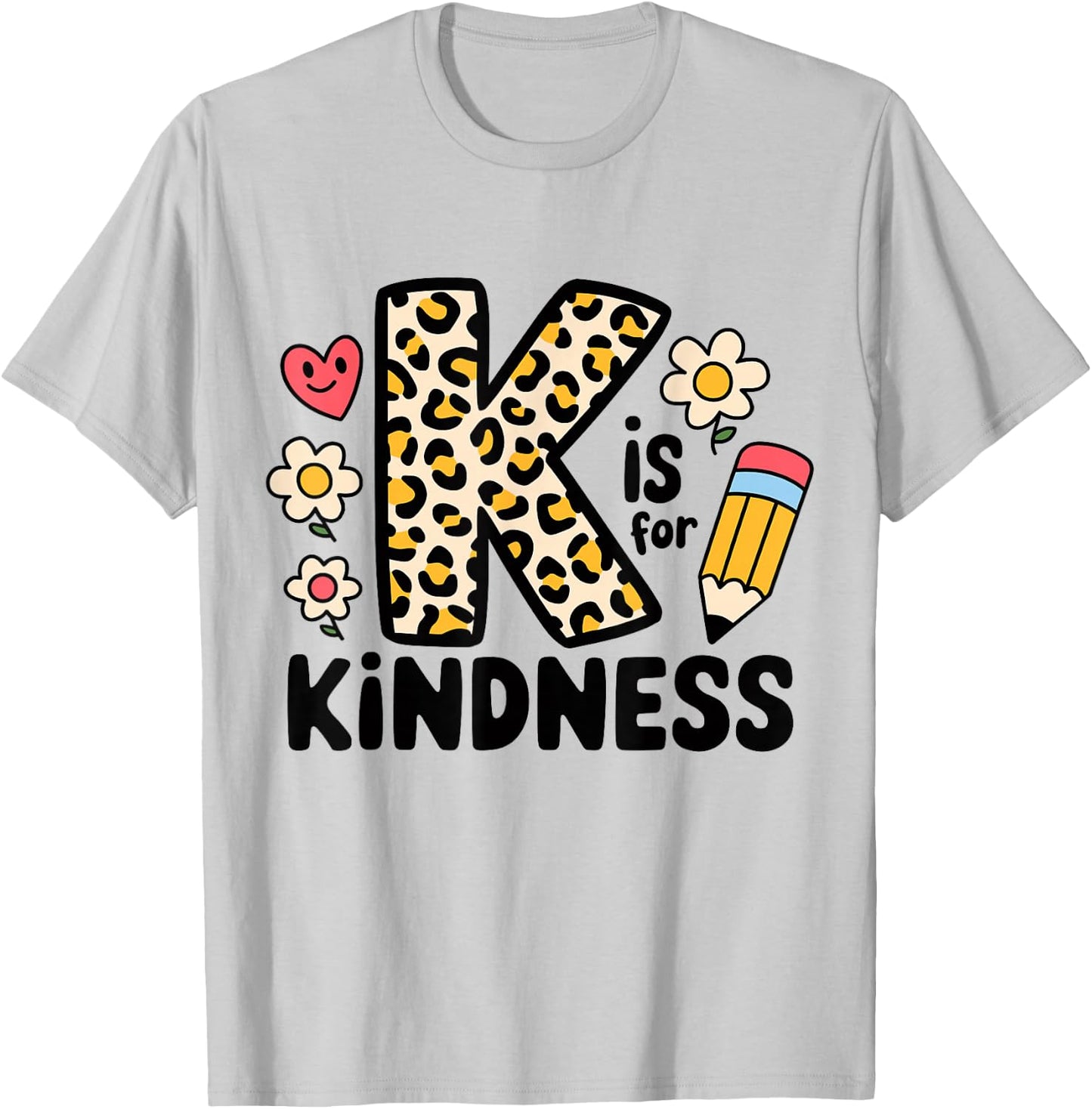 Unity Day Design Kindness Orange Teacher Kids Be Kind T-Shirt - T-Shirt | Ash