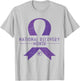 National Recovery month Warrior Addiction Recovery Awareness T-Shirt - T-Shirt | Ash