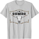 Love Combs Pride Last Name Personalized Distressed Gift , Small, White T-Shirt - T-Shirt | Ash
