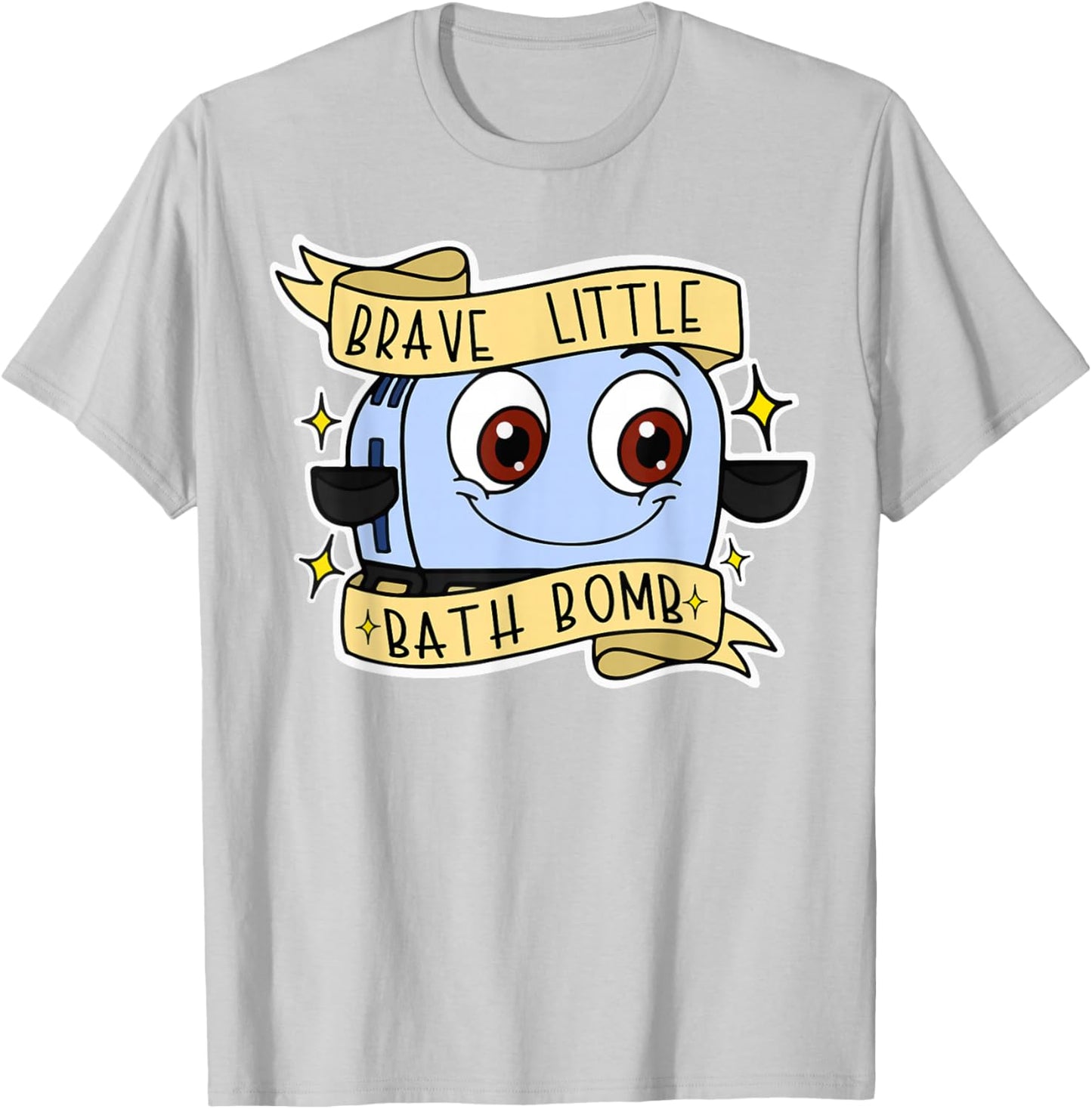 Brave Little Bath Bomb T-Shirt - T-Shirt | Ash