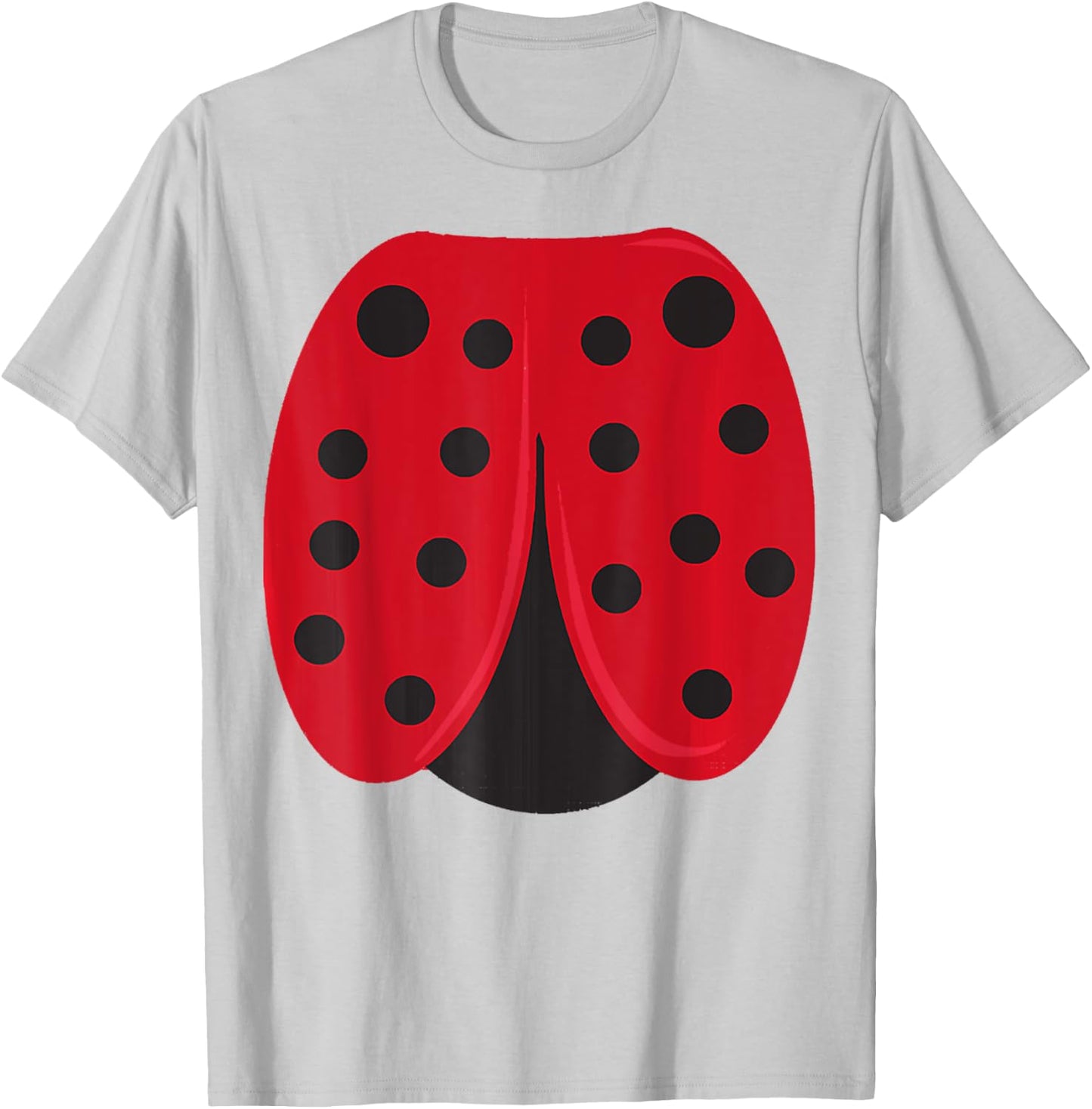 Funny Easy Lazy Halloween Costume PRETEND I'M A LADYBUG T-Shirt - T-Shirt | Ash